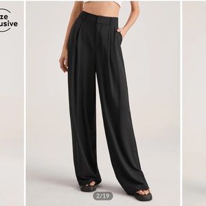 Commense Oversized High Waisted Trousers